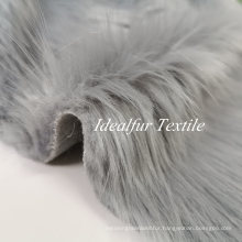 Luxury Plush Long Pile Faux Fur Fabric Rug for Garments